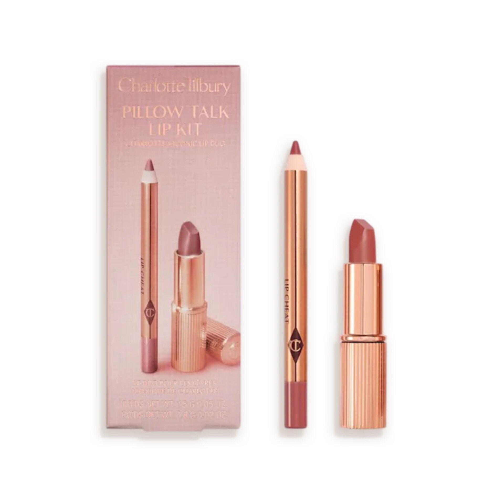 Mini pillow talk lip kit