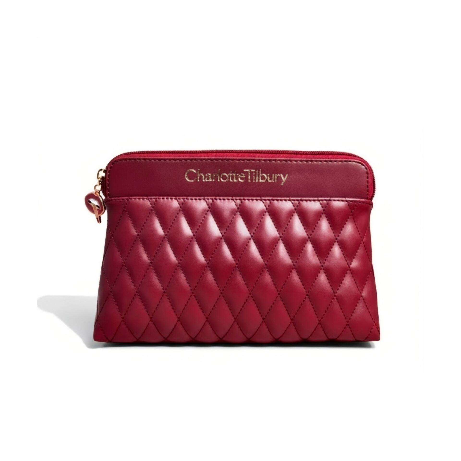 Charlotte Tilbury Multipurpose Bag burgendy